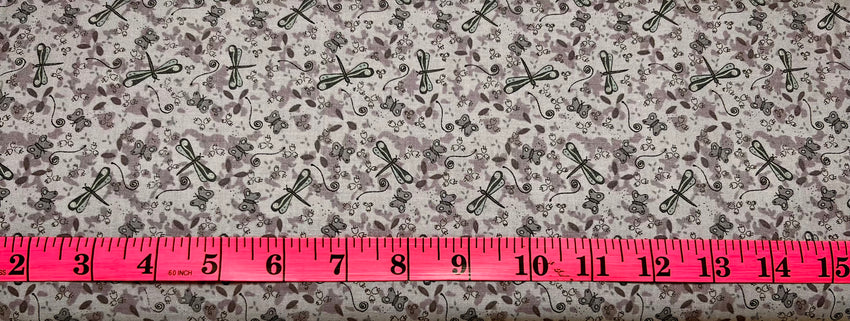 Quilting Fabric Lynette Anderson Wildflower Wood by Lecien # 35033-110