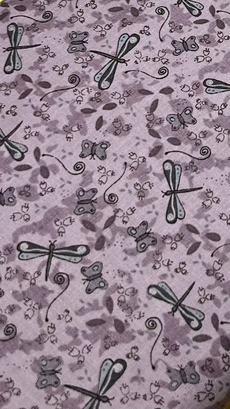 Quilting Fabric Lynette Anderson Wildflower Wood by Lecien # 35033-110