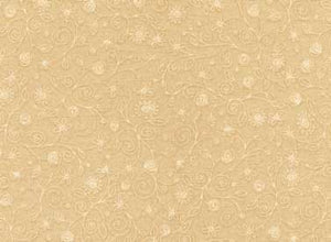 Quilting Fabric Home to Roost-Light Beige by Terri Degenkolb of Whimsicals