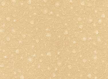 Quilting Fabric Home to Roost-Light Beige by Terri Degenkolb of Whimsicals