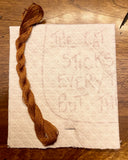 Cat Hair Embroidery Kit by The Good Life