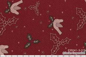 Quilting Fabric Lynette Anderson Candy Cane Angels 35041-31