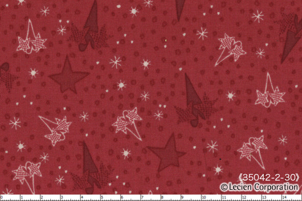 Quilting Fabric Lynette Anderson Candy Cane Angels 35042-30