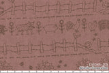 Quilting Fabric Lynette Anderson Mending Fences by Lecien # 35045-20