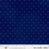 108" P&B Textiles Blue Wideback