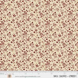 P&B Red Floral Wideback by Washington Street Studio