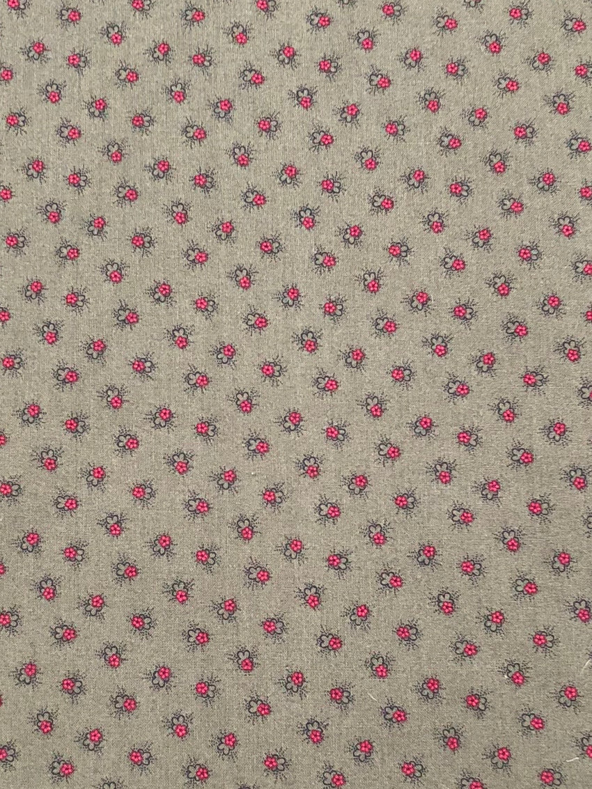 Quilting Fabric Antique Cotton Green by Marcus Fabrics