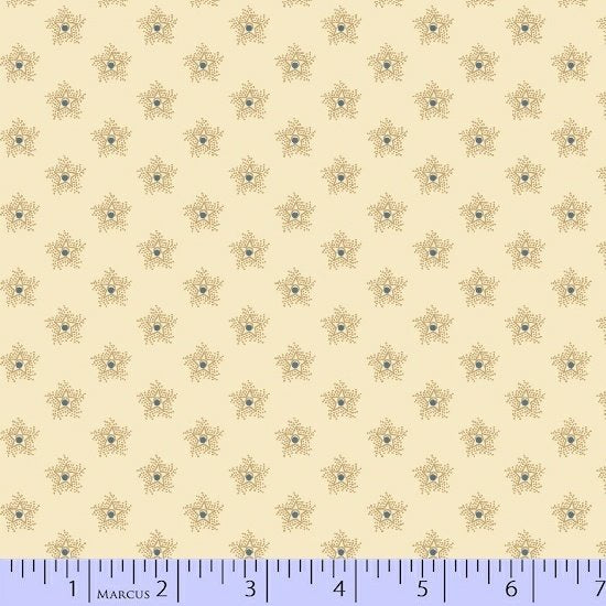Quilting Fabric Antique Cotton White by Marcus Fabrics