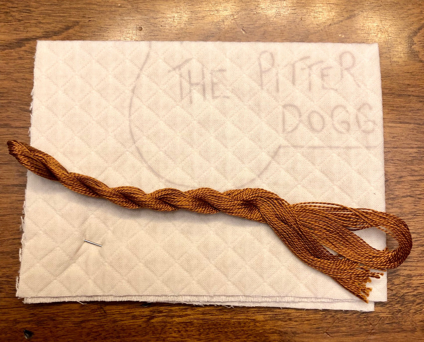 Doggie Feet Embroidery Kit by The Good Life