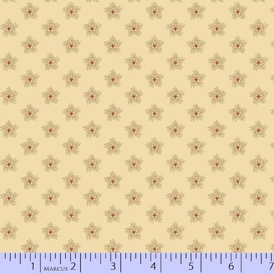 Quilting Fabric Antique Cotton White by Marcus Fabrics