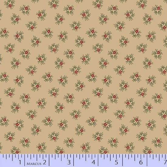 Quilting Fabric Antique Cotton Cream by Marcus Fabrics