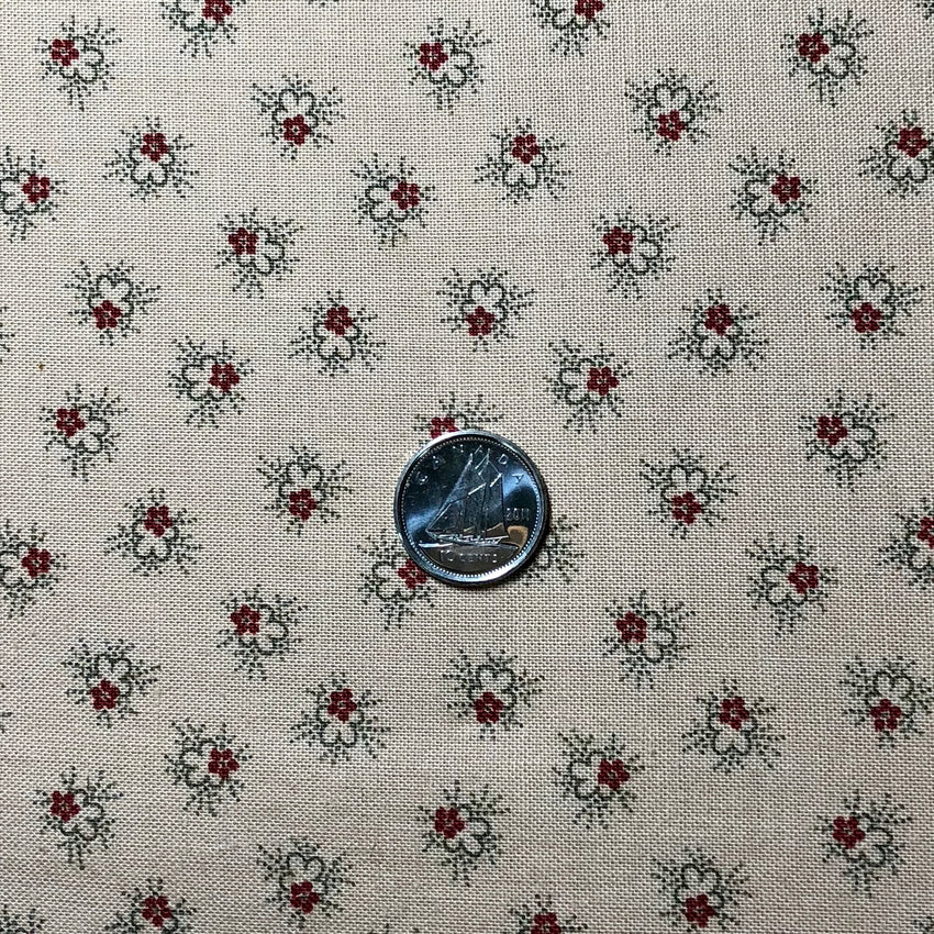 Quilting Fabric Antique Cotton Cream by Marcus Fabrics