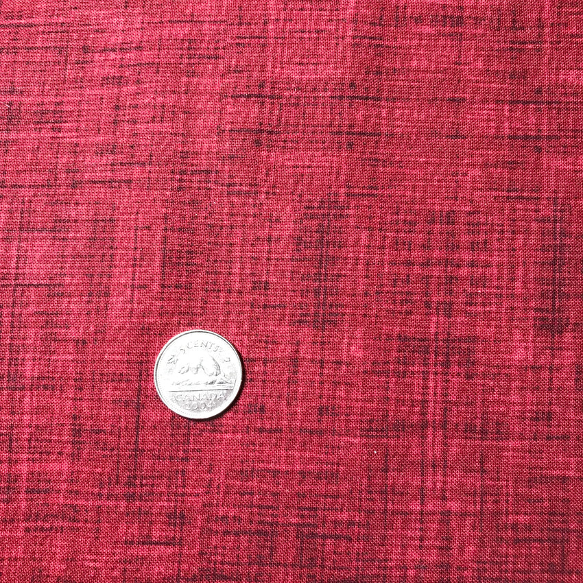 P&B Red Cross Weave Wideback by King Quilts