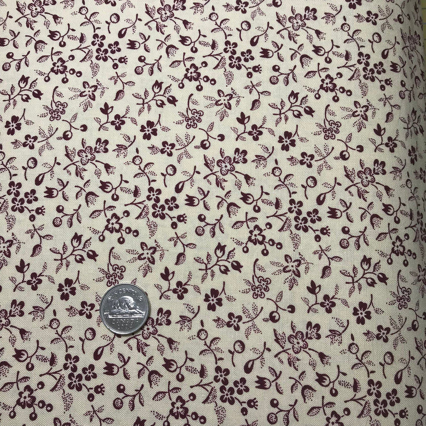 P&B Red Floral Wideback by Washington Street Studio