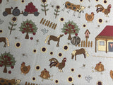 Quilting Fabric Lynette Anderson Mending Fences by Lecien # 35044-70