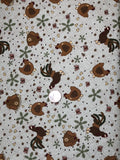 Quilting Fabric Lynette Anderson Mending Fences by Lecien # 35046-70