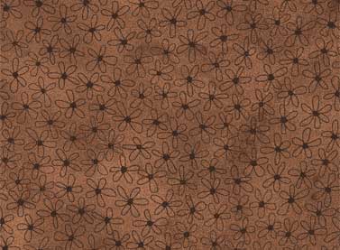 Quilting Fabric Sew Nice to Be Home-Dark Brown by Red Rooster