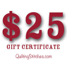 $25 Gift Certificate