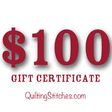 $100 Gift Certificate