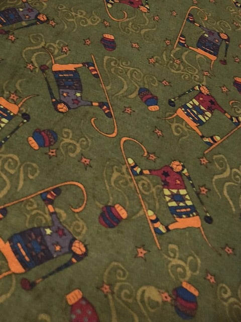 Quilting Fabric Buggy Barn Aunt Mabel Mittens by Henry Glass