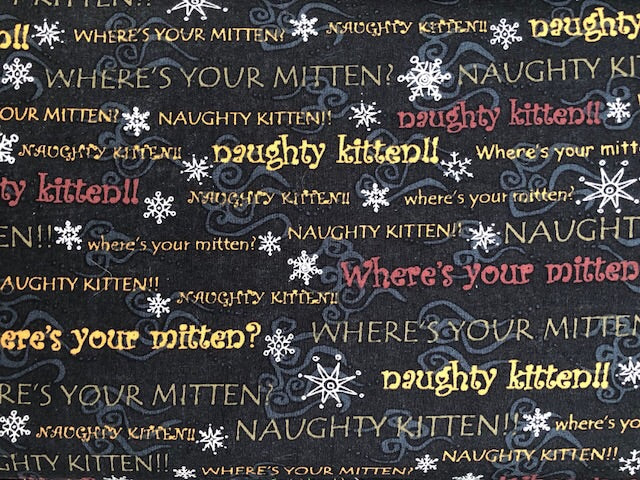 Quilting Fabric Buggy Barn Aunt Mabel Mittens by Henry Glass