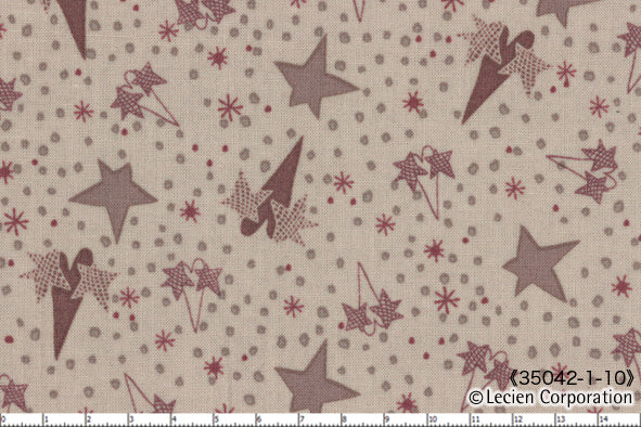 Quilting Fabric Lynette Anderson Candy Cane Angels 35042-10
