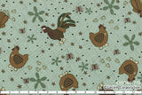 Quilting Fabric Lynette Anderson Mending Fences by Lecien # 35046-70