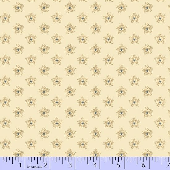 Quilting Fabric Antique Cotton White by Marcus Fabrics