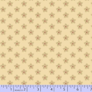 Quilting Fabric Antique Cotton White by Marcus Fabrics